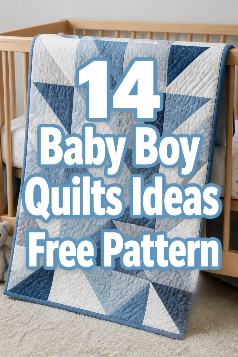 14 Baby Boy Quilts Ideas Free Pattern