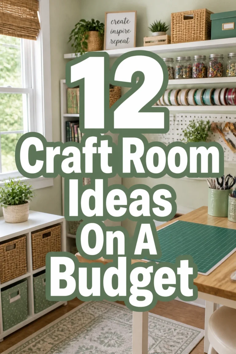12 Craft Room Ideas On A Budget