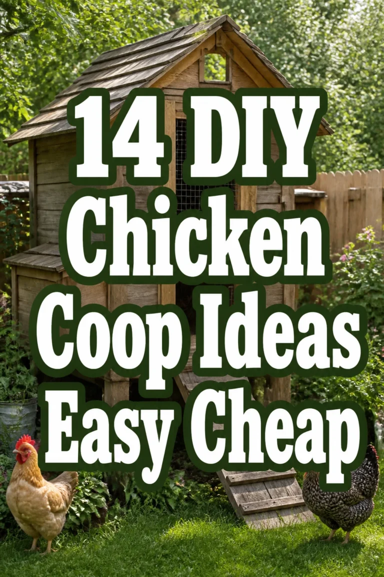 14 DIY Chicken Coop Ideas Easy Cheap