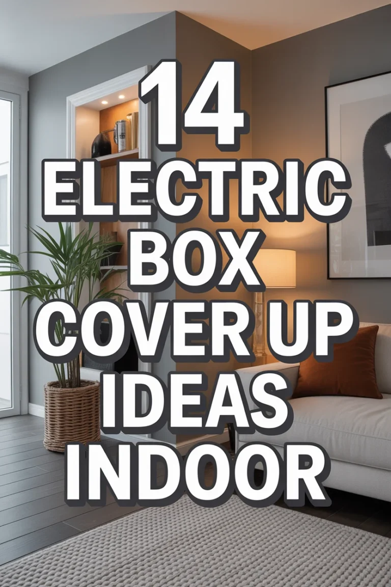 14 Electric Box Cover Up Ideas Indoor