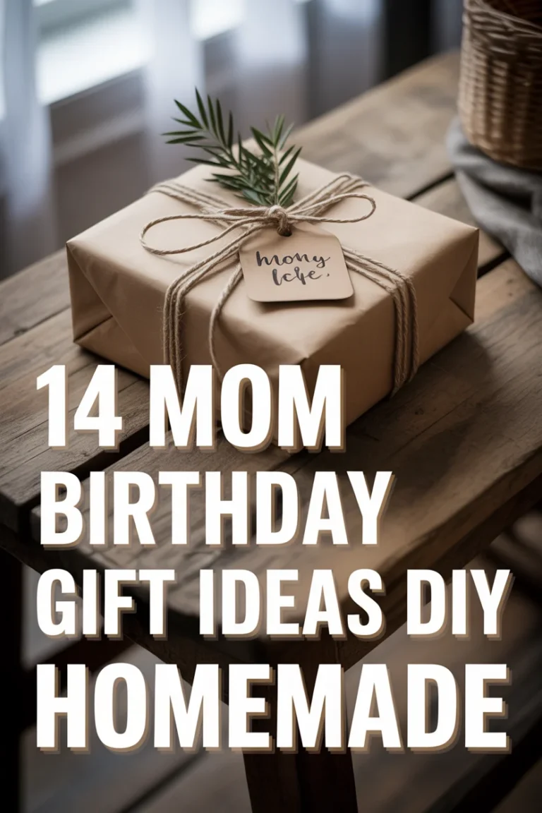 14 Mom Birthday Gift Ideas DIY Homemade