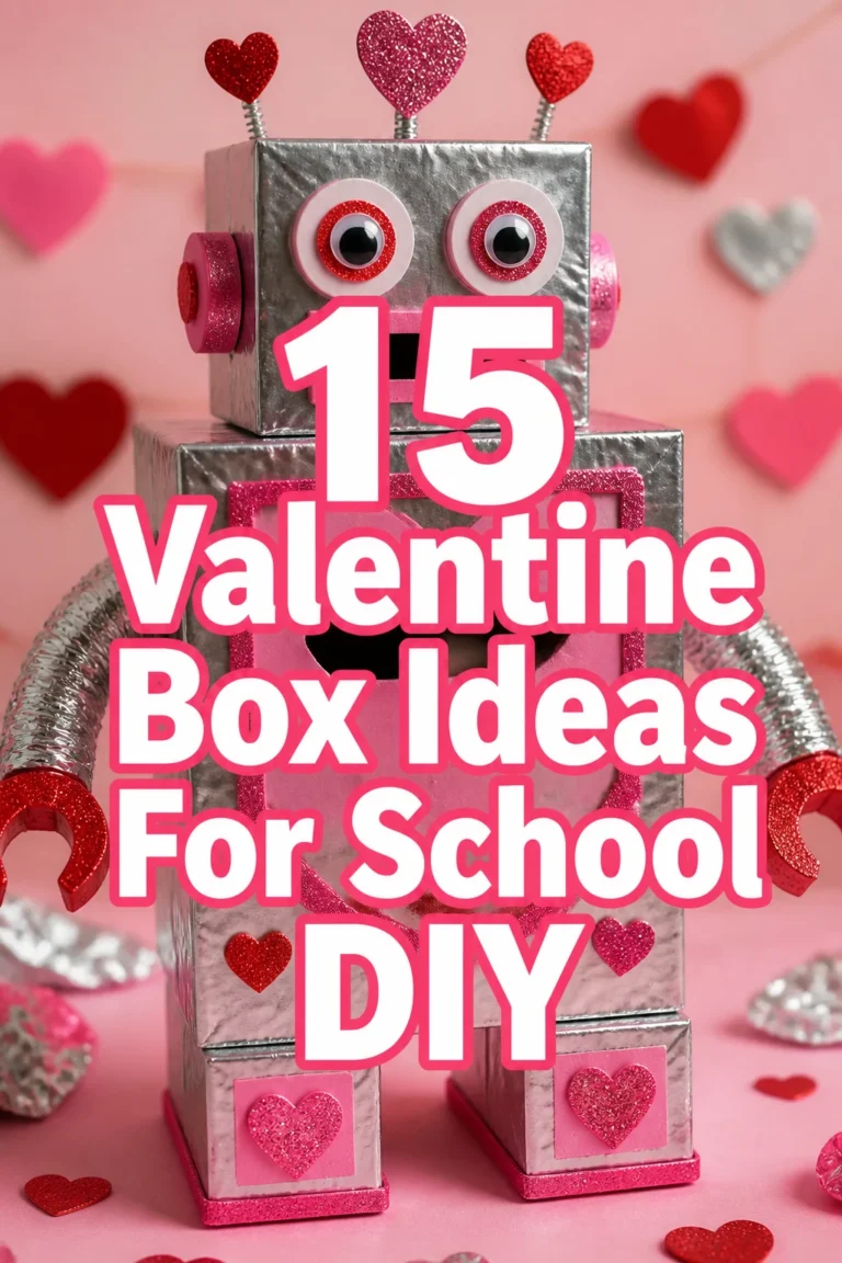 15 Valentine Box Ideas For School DIY