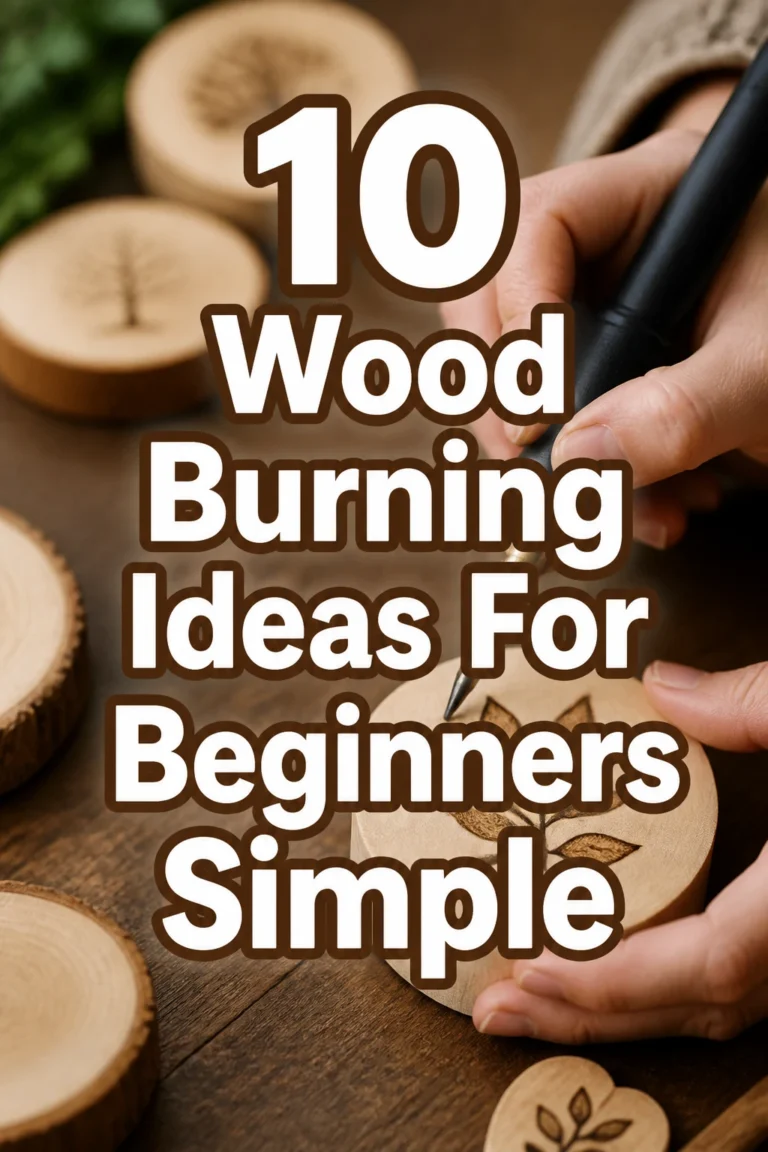 10 Wood Burning Ideas For Beginners Simple